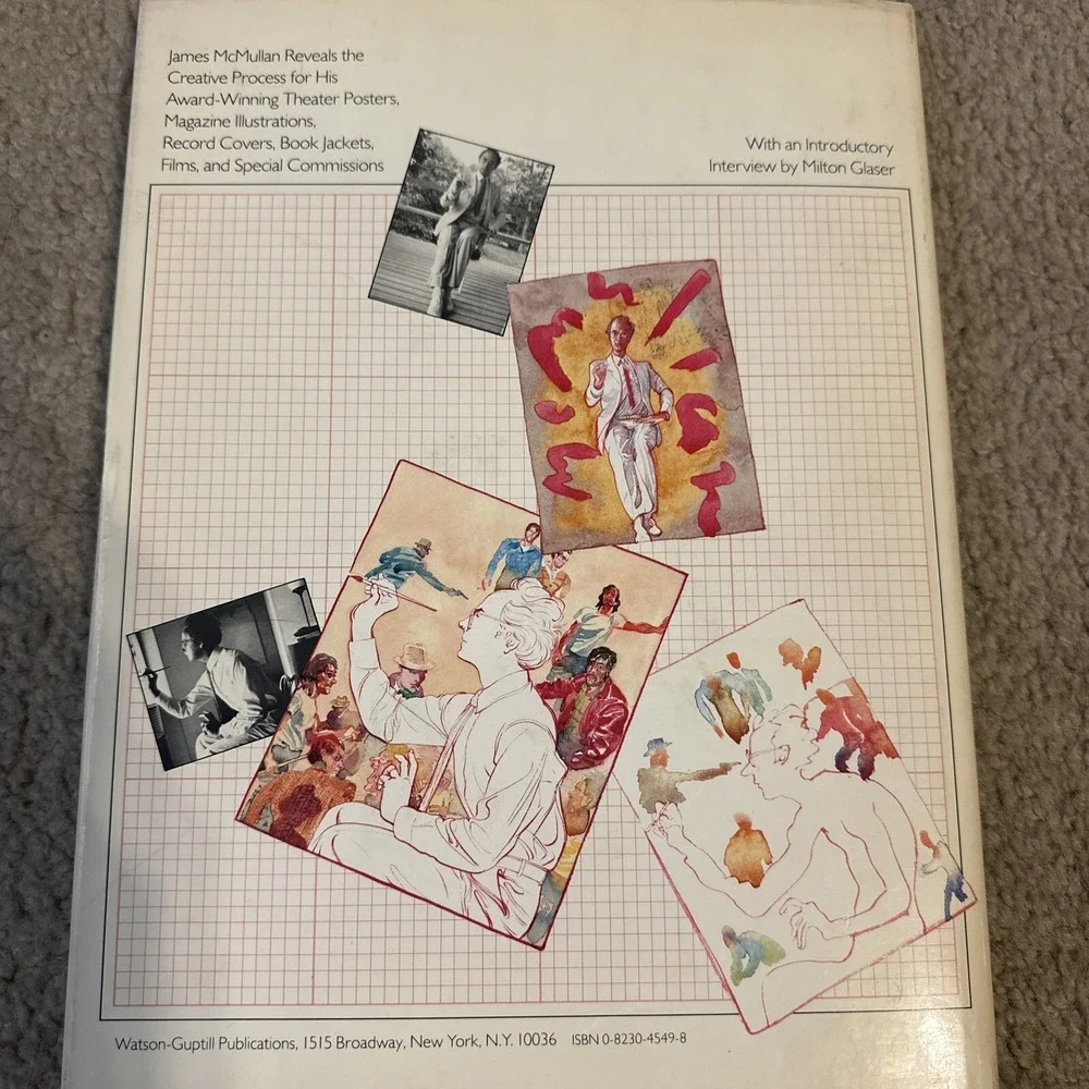 Revealing‎ Illustrations Hardcover James McMullan First Edition 1981 Book